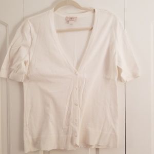 Loft Short Sleeve Cardigan